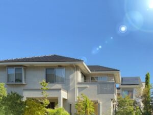 新築が並ぶ住宅街