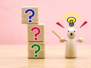 疑問ブロックに閃く木の人形